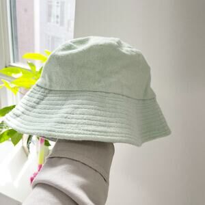 Anthropologie Mint Green Bucket Hat